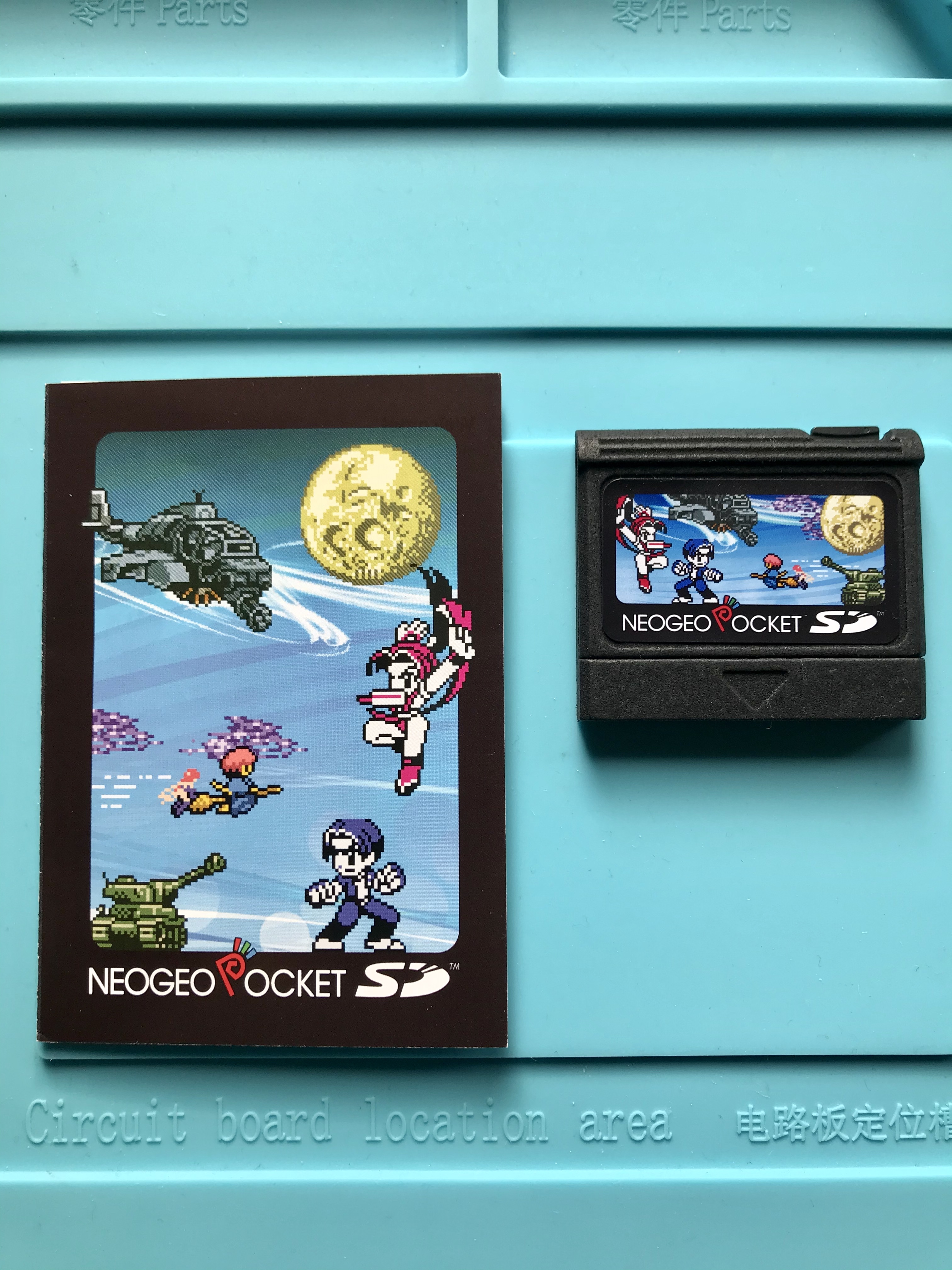 Neo Geo Pocket SD flashcart by SainT of RetroHQ