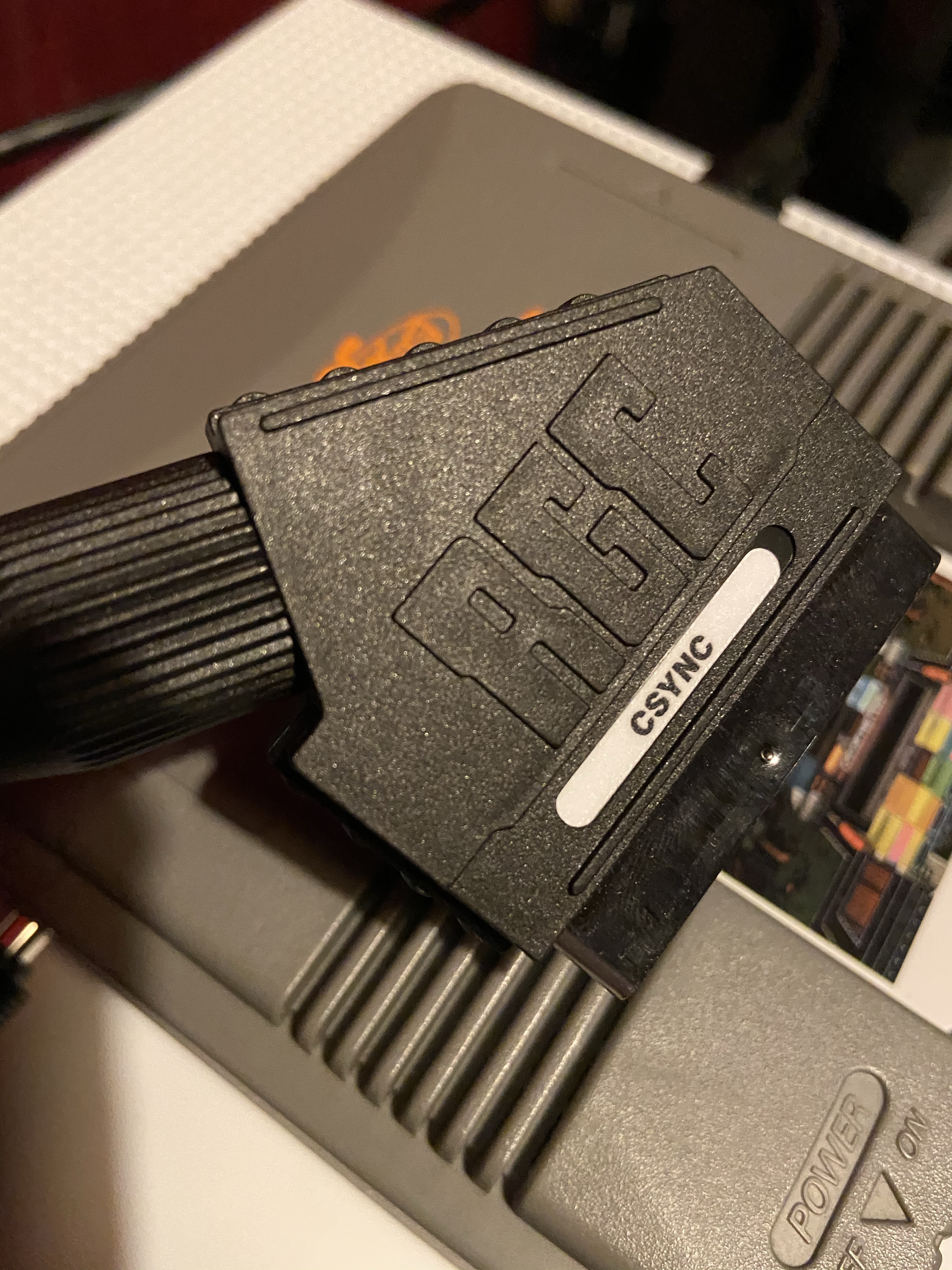 RGB SCART cable for RGB-modded PC Engine