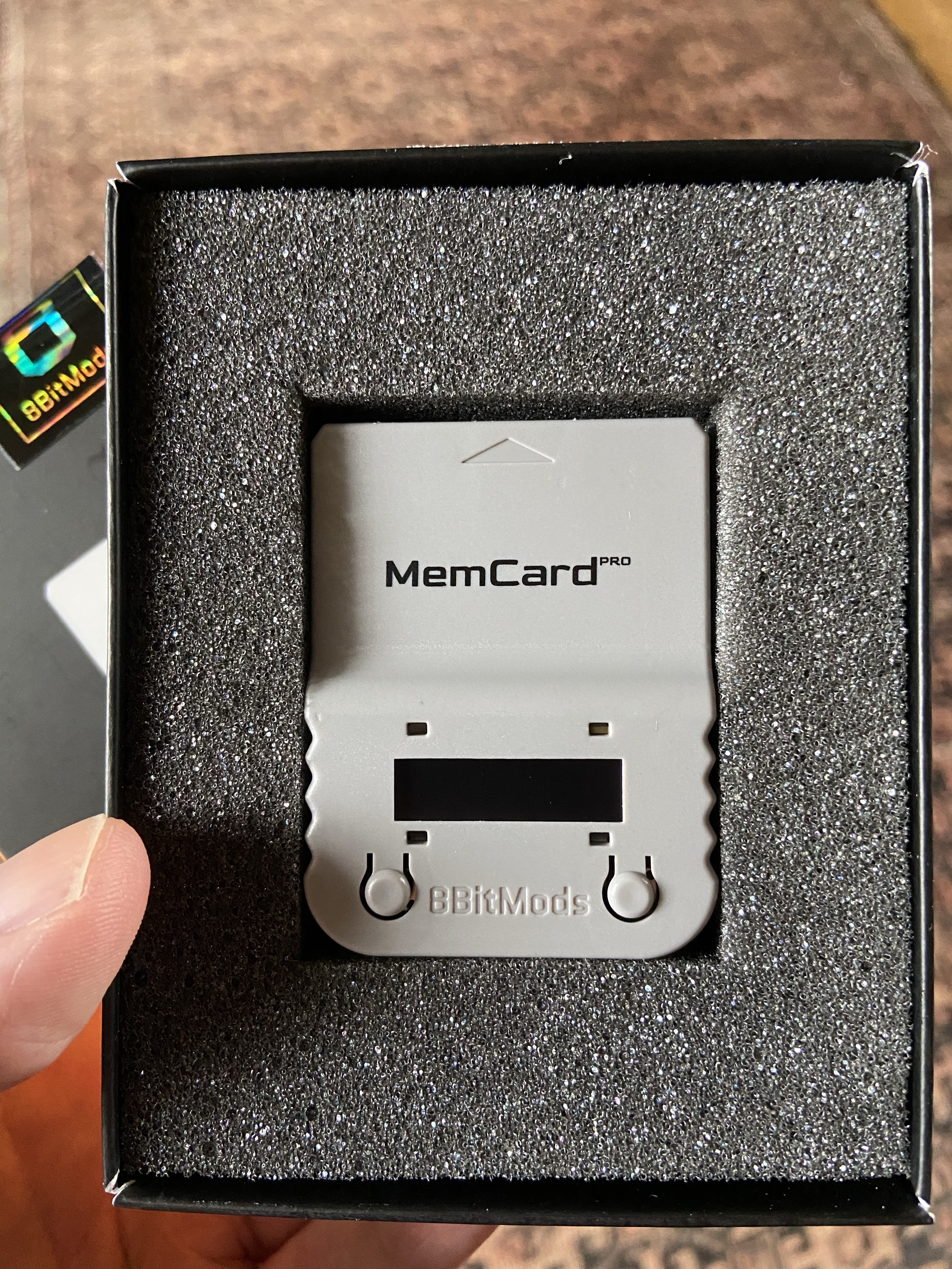 MemCard PRO aftermarket PlayStation memory card