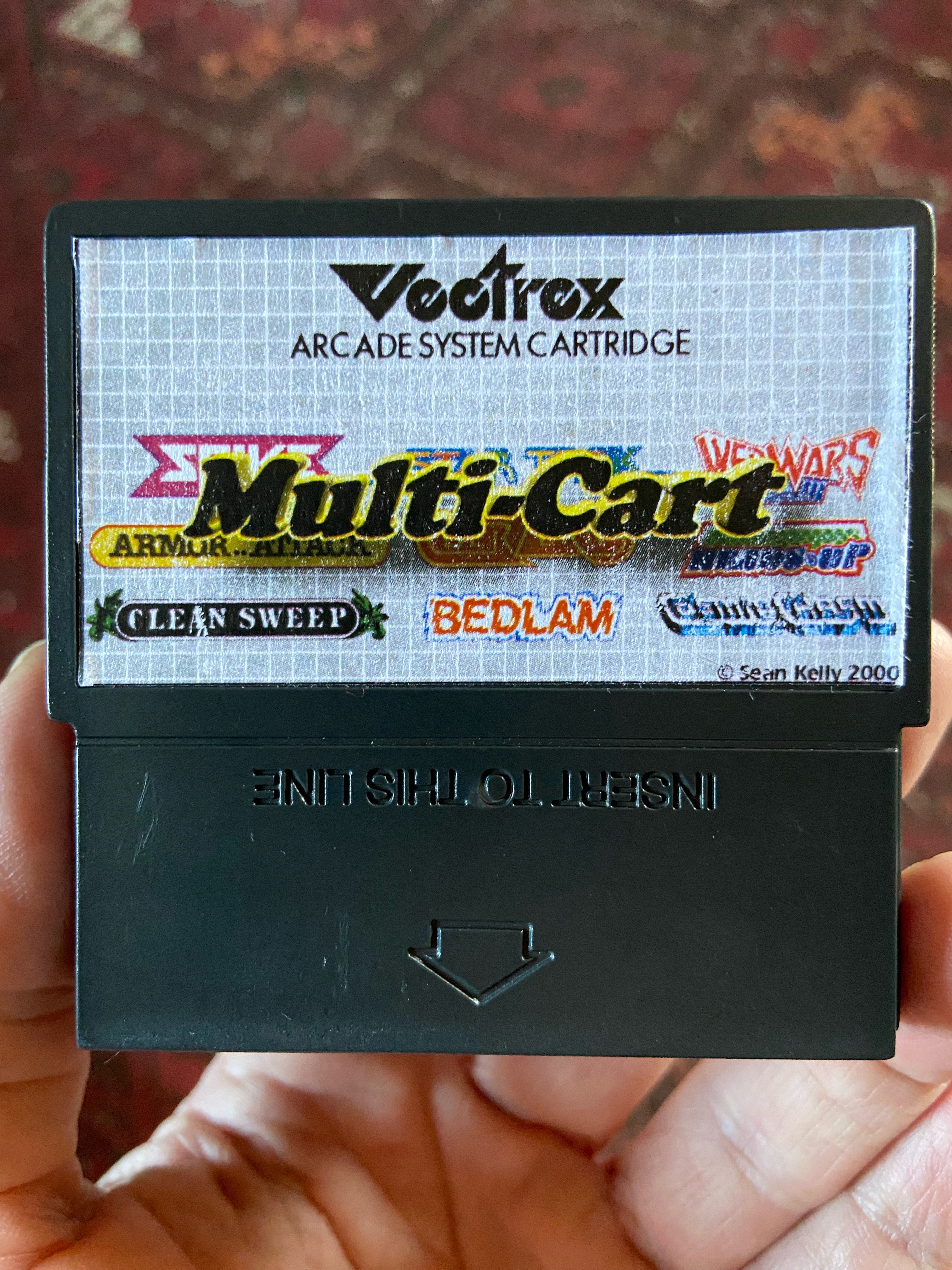 Vectrex multicart 2.5 by Sean Kelly